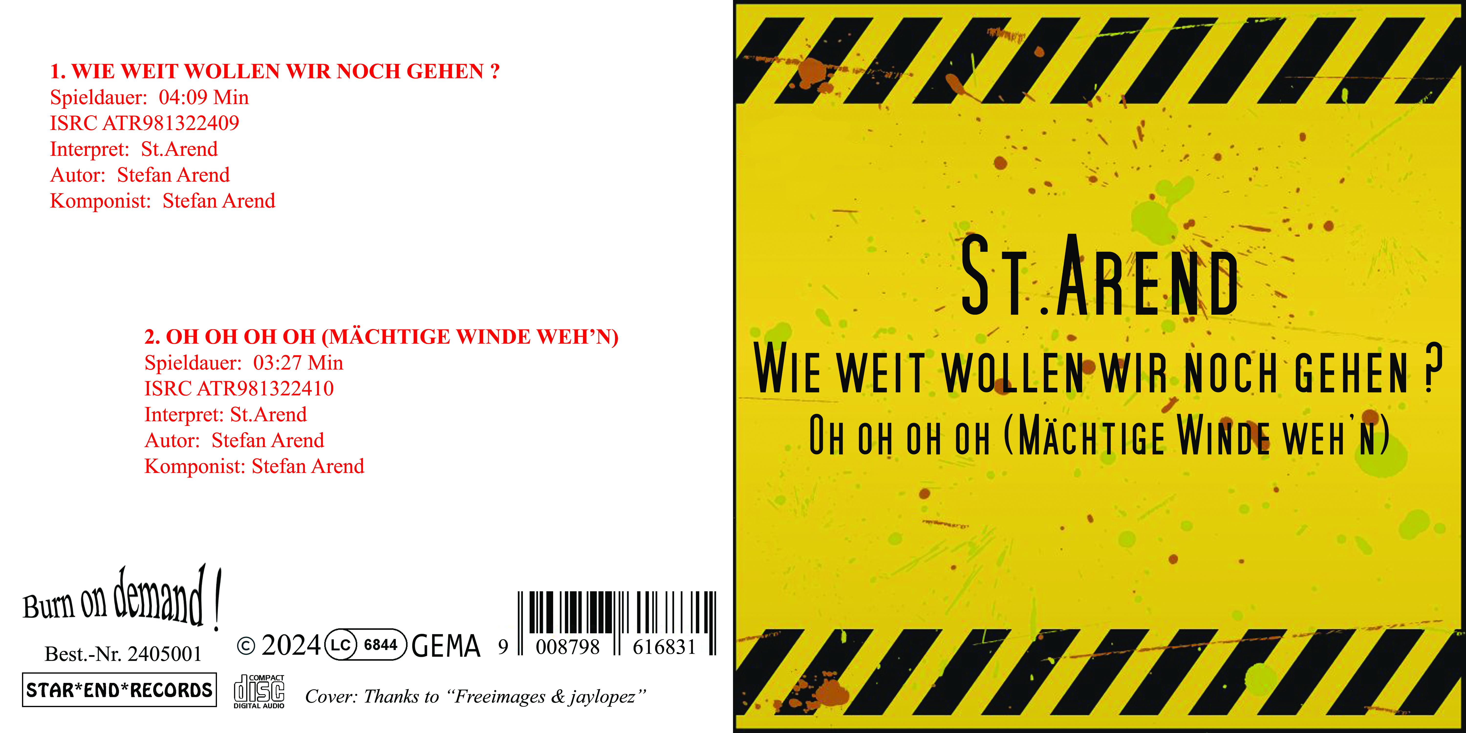 Booklet-Wie weit woltl ihr gehen